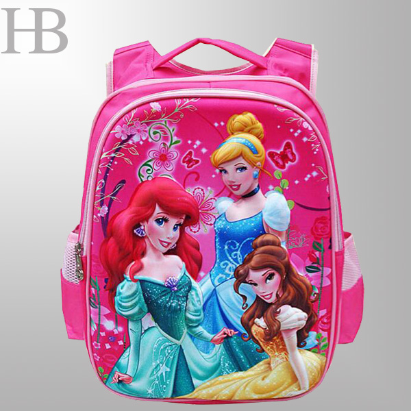 Girls 3D backpack school bag