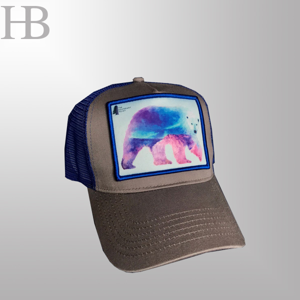 Digital Printing Logo Patch trucker hat