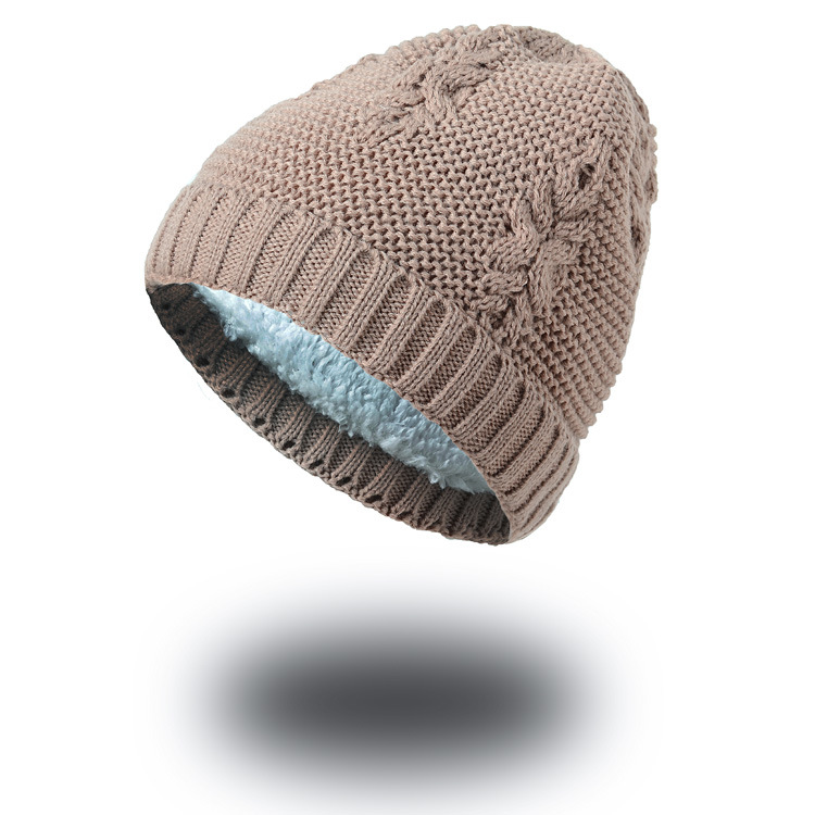 Cute Knit Beanie Hats for Women Men Satin Lined Slouchy Winter Warm Skull Caps